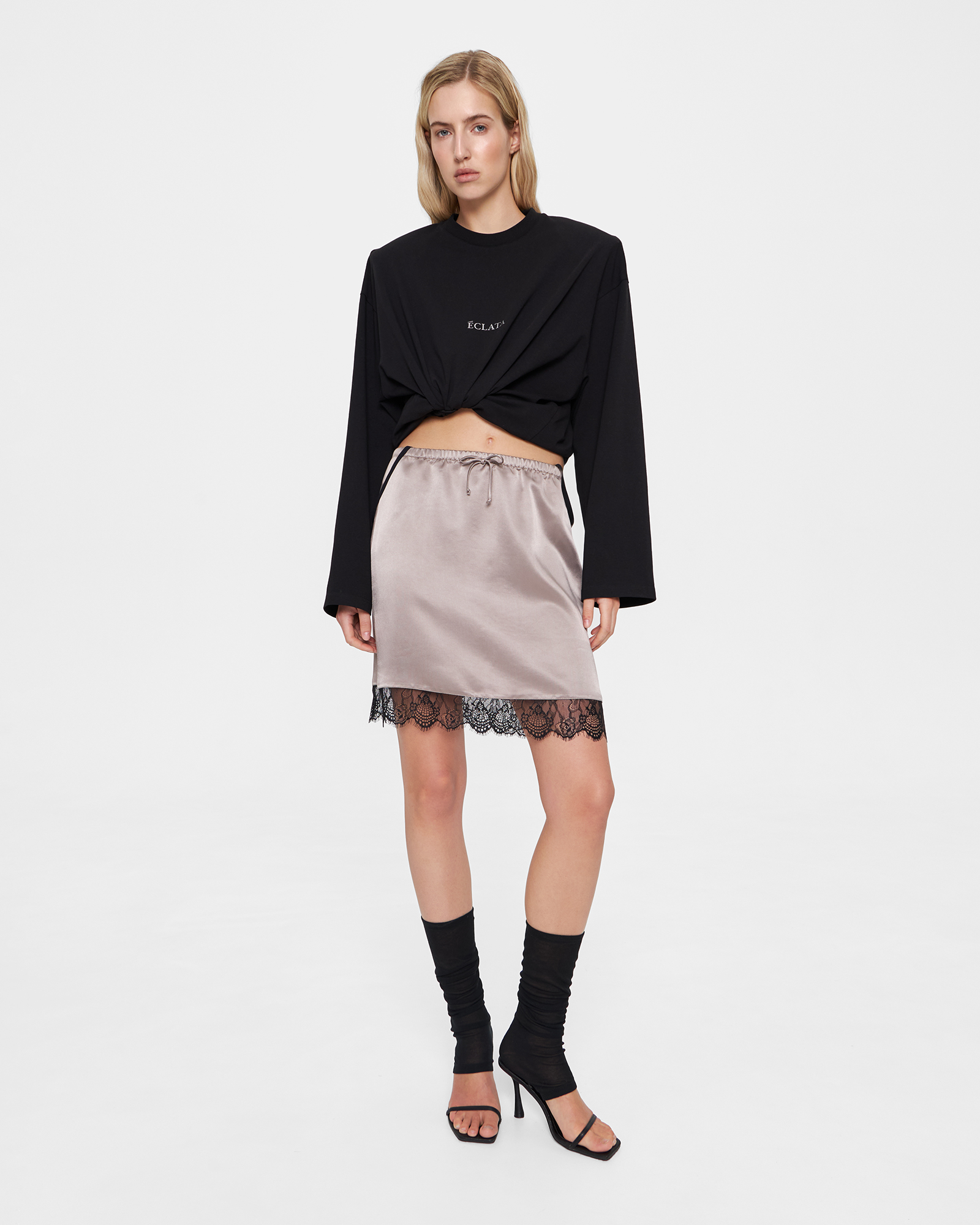 Подъюбник-трансформер в кофейном цвете