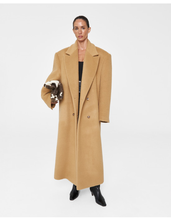 Пальто "SUPEROVERSIZE" в цвете кэмел