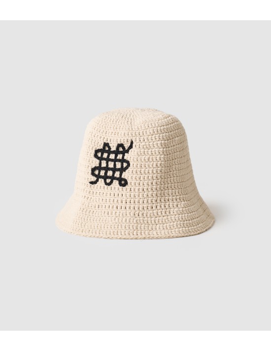 Панамка Pattern в натуральном цвете