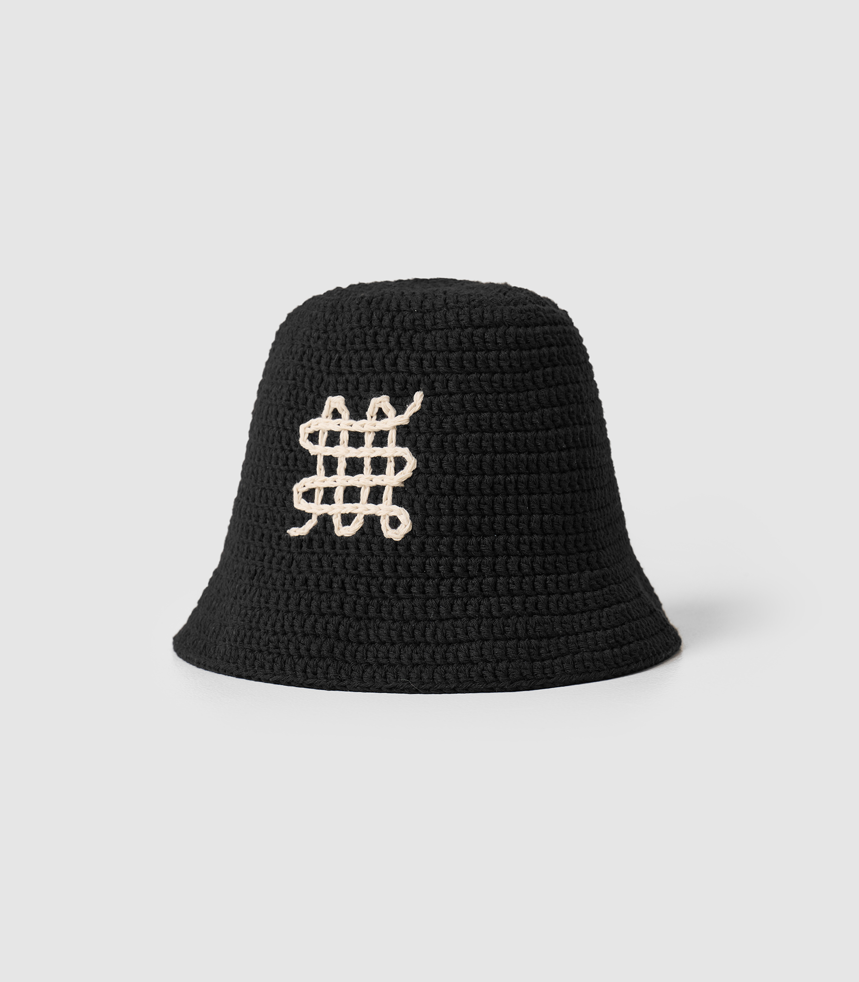 Панамка Pattern в чёрном цвете