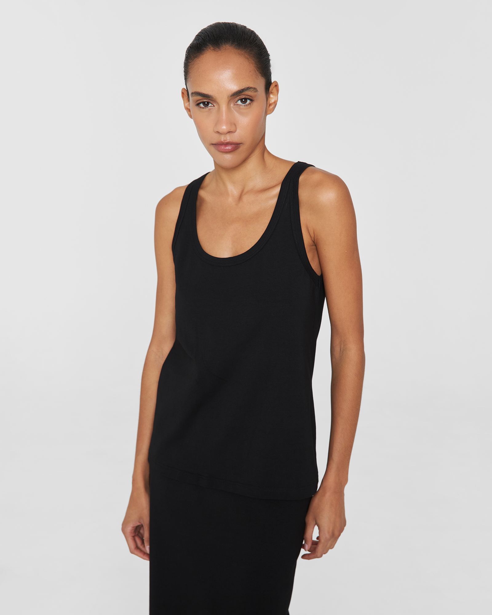 Майка Regular fit в чёрном цвете
