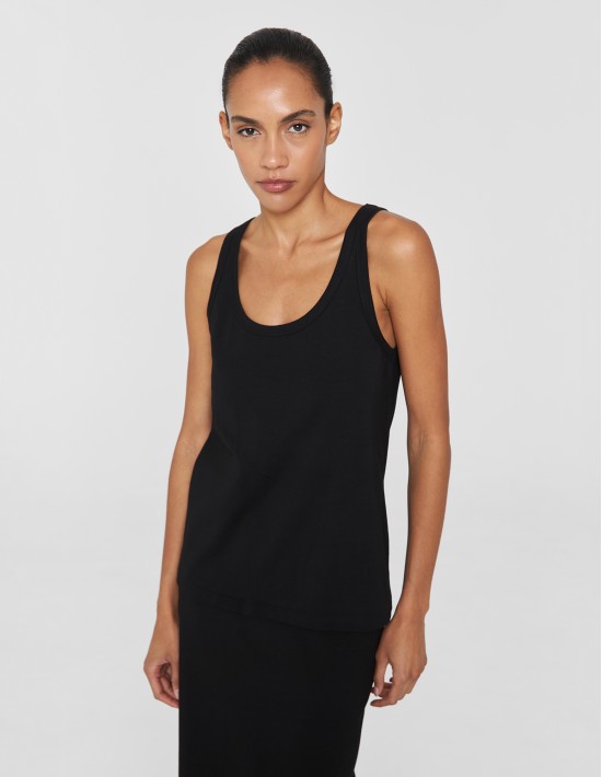 Майка Regular fit в чёрном цвете