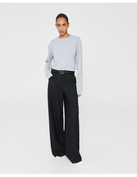 Лонгслив Regular fit в цвете меланж