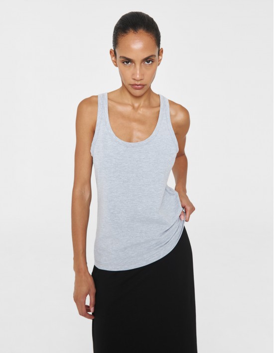 Майка Regular fit в цвете меланж