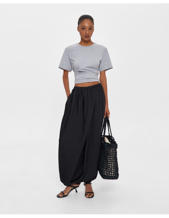 Шаровары в черном цвете