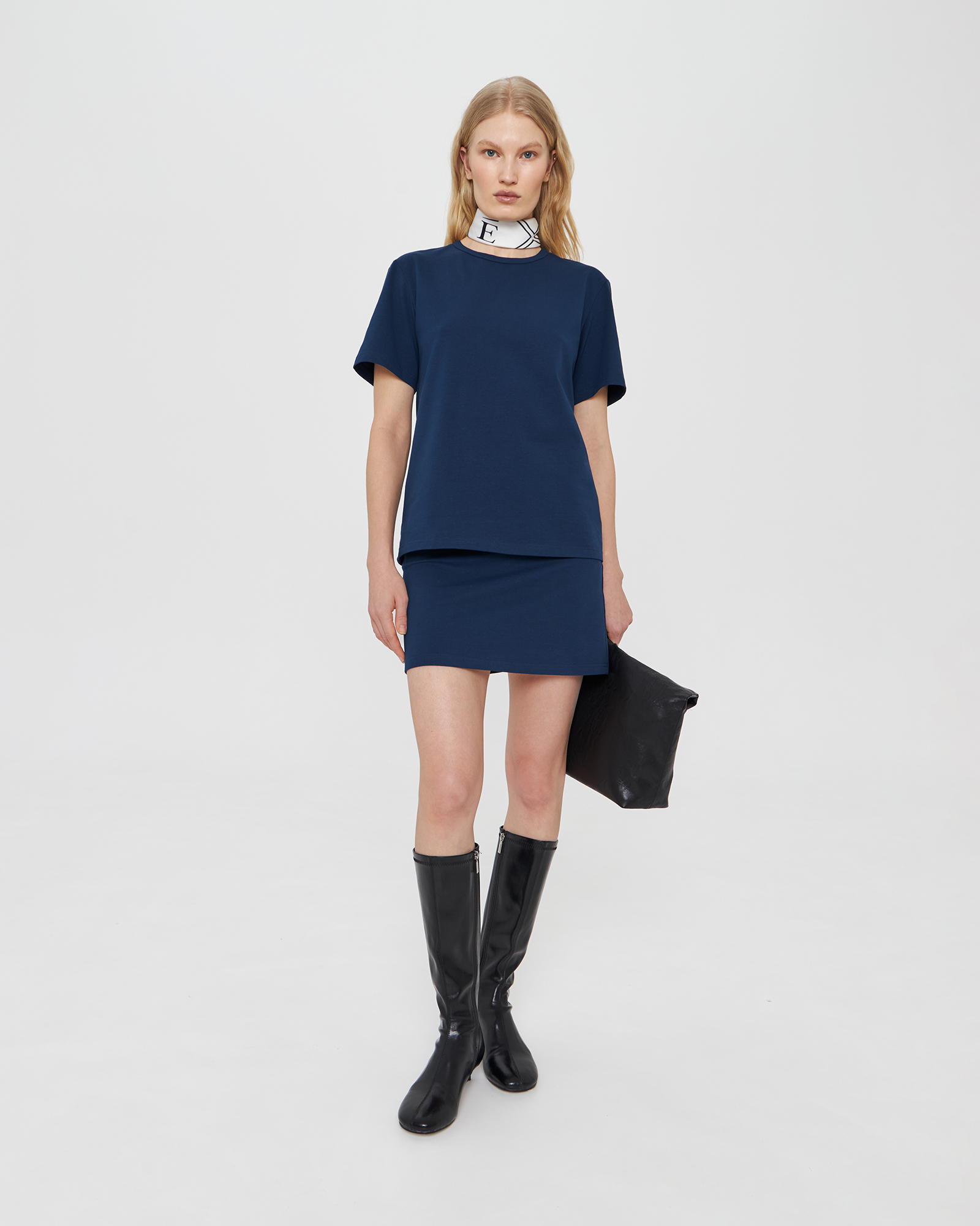 Футболка Regular fit в синем цвете