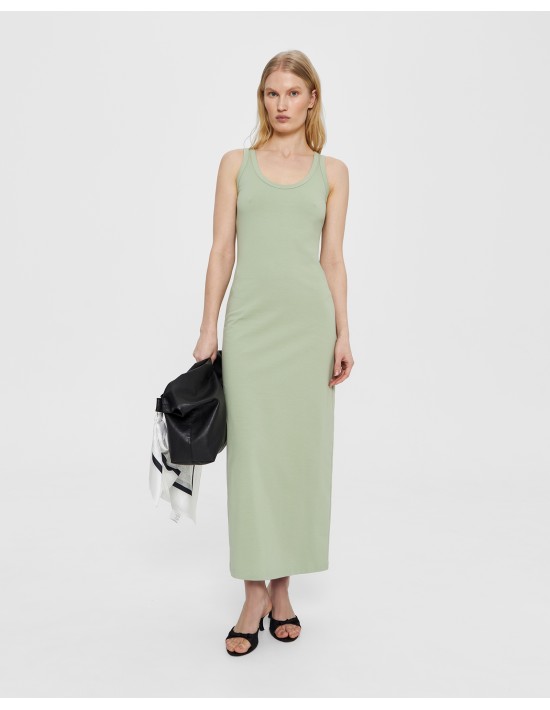 Платье Regular fit в оливковом цвете