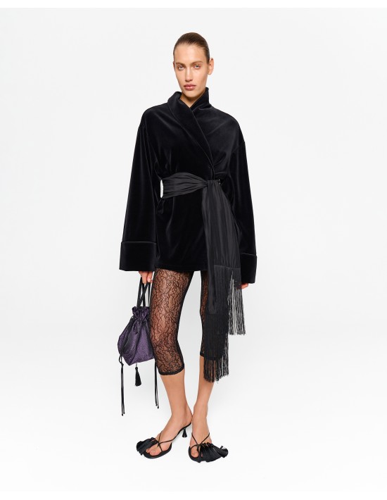 Капри из гипюра