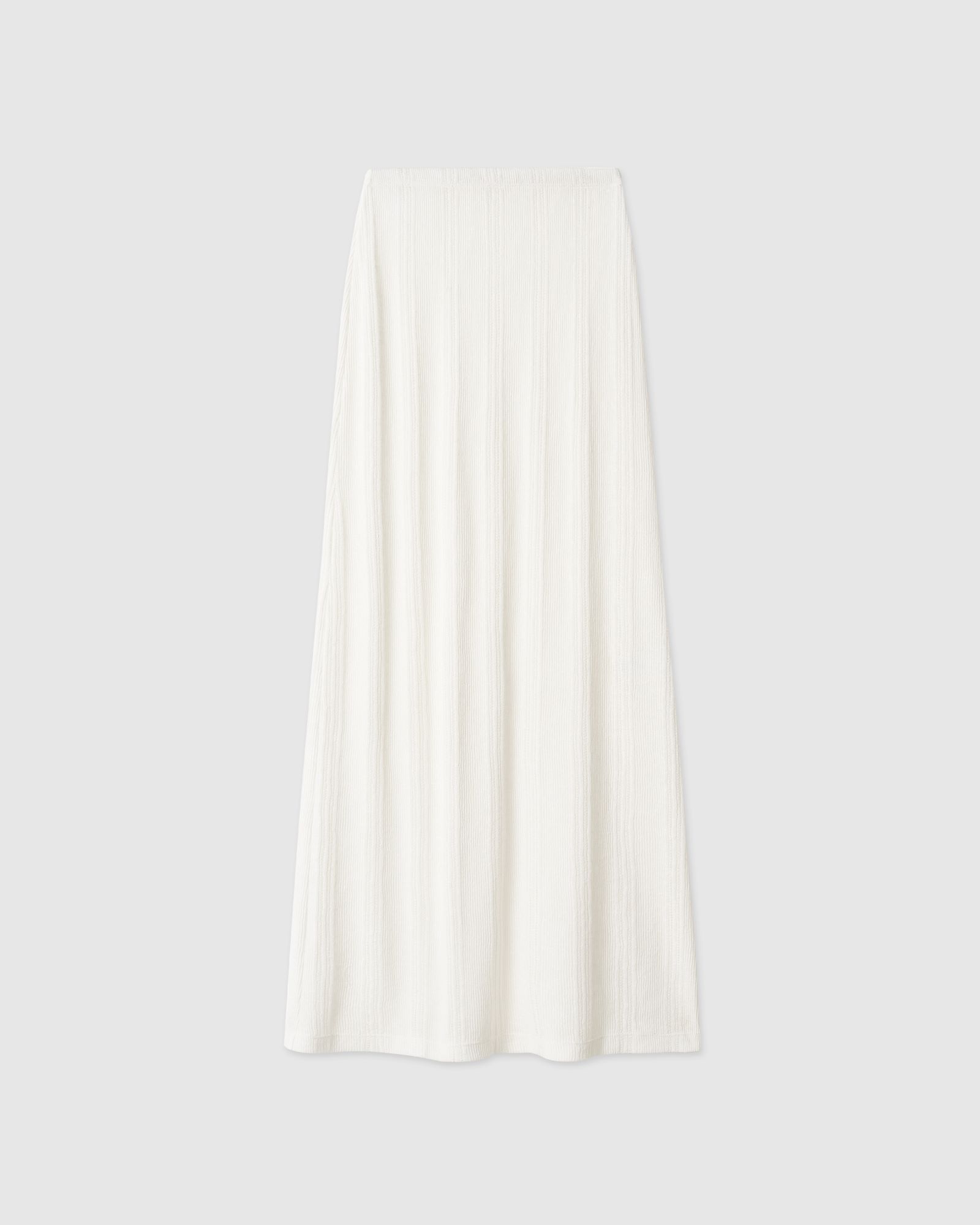 Юбка из тонкого трикотажа "кроше"