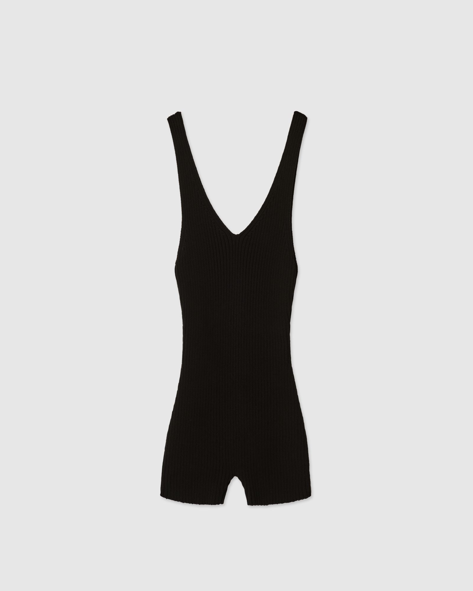 Комбидресс из вязаного трикотажа