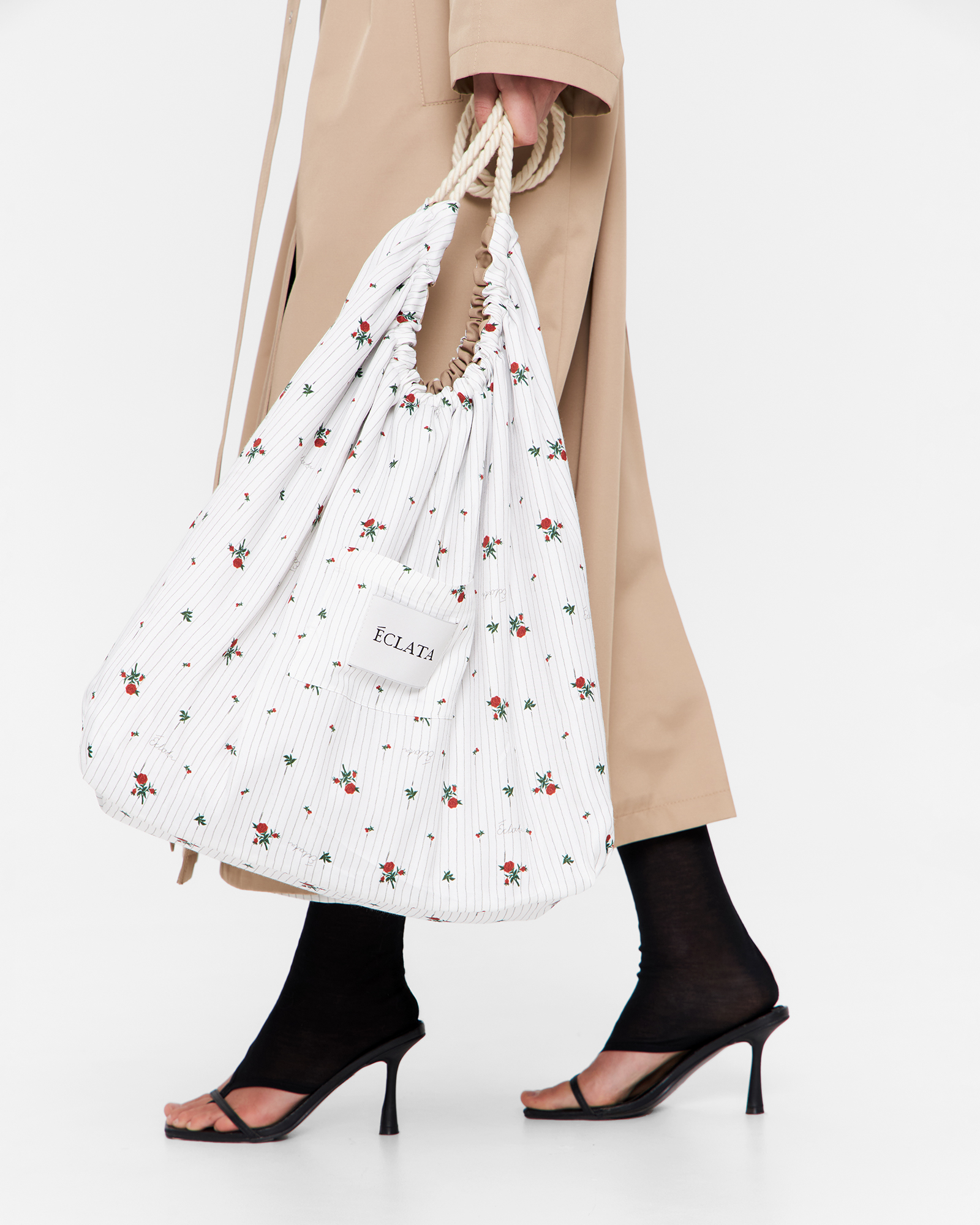 Двусторонняя сумка-шопер